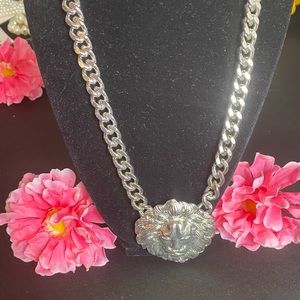 Empire silver tone necklace by Jewelz by Traci Lynn